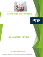 Vias de Administração