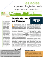 Sortir Du Nucléaire en Europe