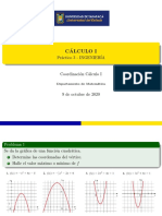 C Alculo I: PR Actico 3 - INGENIER IA