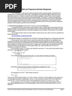 (FL Challenge C8) M Frequency Domain Response: Atlab