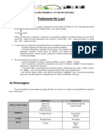 Ficha Informat Felizmente Ha Luar Accao e Personagens