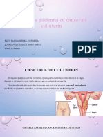 Îngrijirea pacientei cu cancer de col uterin