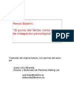 El punto Vértex como clave de indagación psicológica