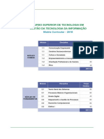 Curso Tecnologia Gestão TI Matriz 38