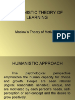 Humanistic Theory of Learning