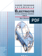 (Cahier Technique Automobile) Electricité Tome 2, Batterie, Alternateur, Démarreur