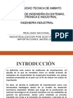 1.3 Modelo de Industrializacion