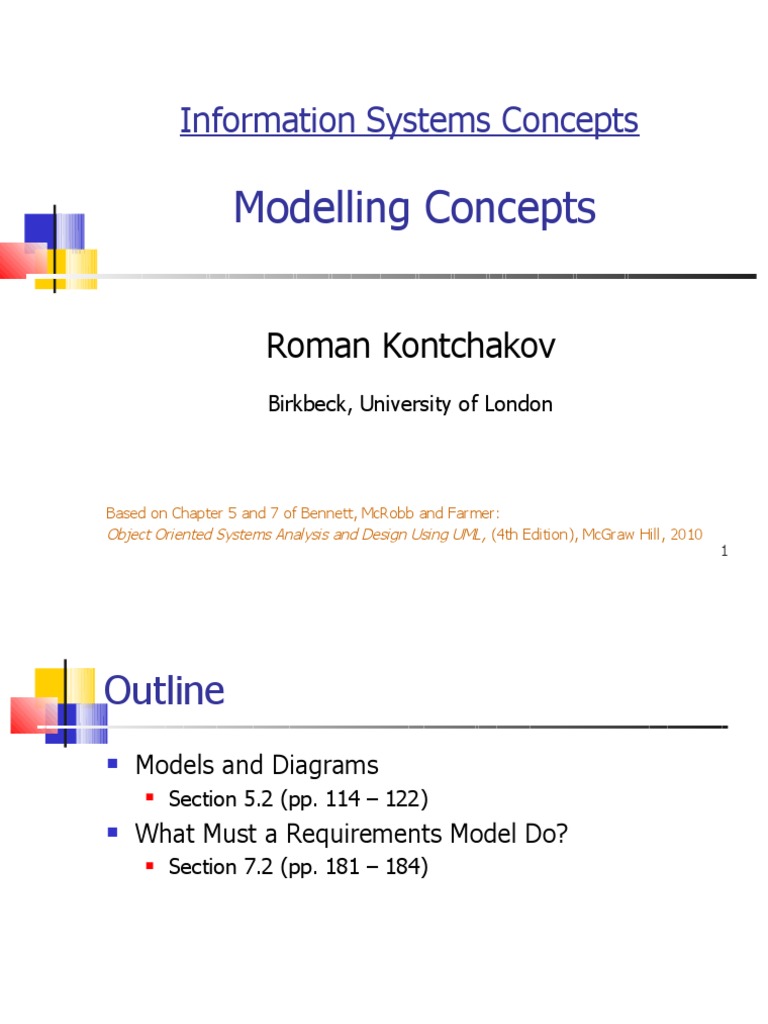Modelling Concepts Pdf Conceptual Model Unified Modeling Language