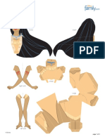 158543992 Pocahontas Princess Papercraft Printable 0412