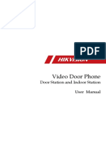 Manual de Utilizare Kit Videointerfon Pe 4 Fire Hikvision DS-KIS202