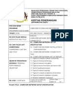 Kertas Penerangan: (Information Sheet)