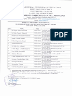 Jadwal Coass Stase 13 - 19 Des 21