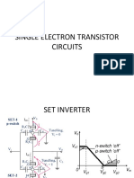 Single Electron Transistor Circuits