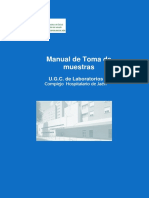Manual de Toma de Muestras: U.G.C. de Laboratorios