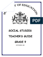 Social Studies Teacher's Guide Level 9