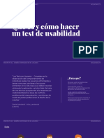 GUÍA ¿Qué Es y Cómo Hacer Un Test de Usabilidad