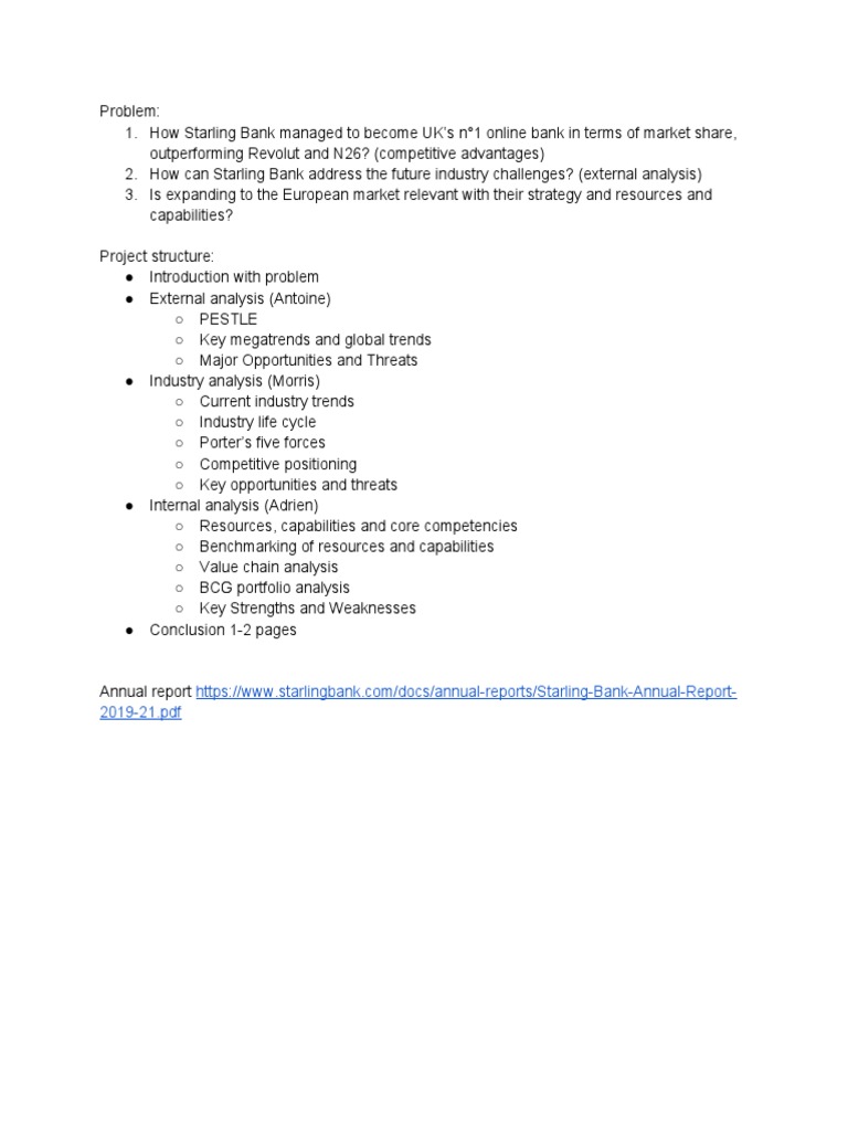 Monograph Structure | PDF | Business