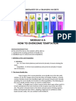 Module 4.3 - Overcoming Temptations