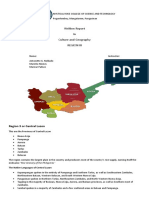 Written Report in Culture and Geography Region Iii: Region 3 or Central Luzon