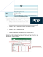 Taller 3 - Excel