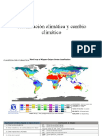 Clasificacion climática y Cambio climático