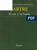 Sartre, Jean-Paul. (1993). El Ser y La Nada. Ensayo de Ontología Fenomenológica. (9na. Ed). (Valmar, J, Trad). Buenos Aires, Argentina_Losada