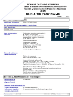 RUBIA TIR 7400 15W-40 - 30579 - America - Spanish - 20211126