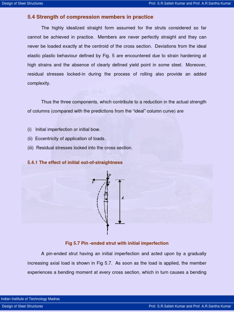 4 Compression Member | PDF | Science & Mathematics