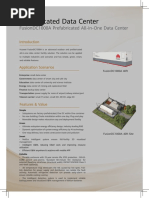 FusionModule2000 Smart Modular Data Center Datasheet | PDF | Data ...