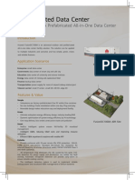 FusionDC1000A Prefabricated All-in-One Data Center Datasheet (380V-40ft)