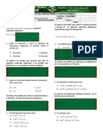 Evaluación Sabatina Ciclo 401-402