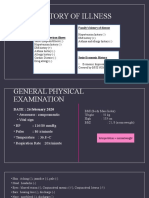 History of Illness