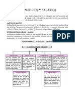 Los Sueldos y Salarios