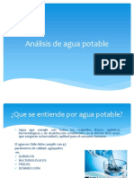 Análisis de Agua Potable