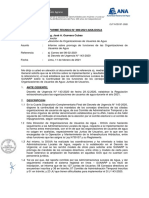Informe Técnico #080-2021-ANA-DOUA