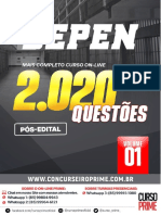 2000 Questões - Cespe - Depen