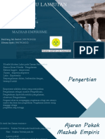 PPT-Filsafat Ilmu Lanjutan-Mazhab Empiris-Bambang Jati Sentot-Silvana Syah