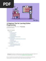 11 Beginner Tips For Learning Python Programming - Real Python