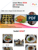 Penyusunan Menu B2sa