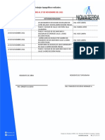 REPORTE   22 DE NOVIEMBRE AL 27 DE NOVIEMBRE DEL 2021 LAS RIBERAS