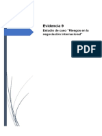 Evidencia 9 Estudio de Caso "Riesgos en La Negociación Internacional"