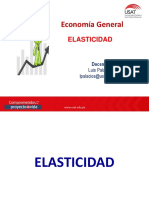 Economia Sesion 5. Elasticidad