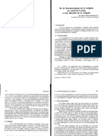 Scannone de La Fenomenología de La en AL A Una Filosofía de La Religión