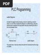 Fdocuments - in - PLC Programming A Ladder L N Switch Motor Ladder Diagram Power Supply L N