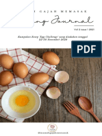 Cooking Journal Egg