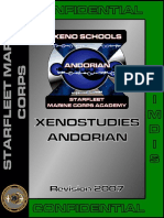 Andorian Manual (2007 Edition)