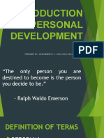 Chapter 1 Introduction To Personal Development
