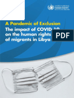 A Pandemic of Exclusion: The Impact of COVID-19 On The Human Rights of Migrants in Libya