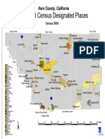 Cities and Census Designated Places: Kern County, California