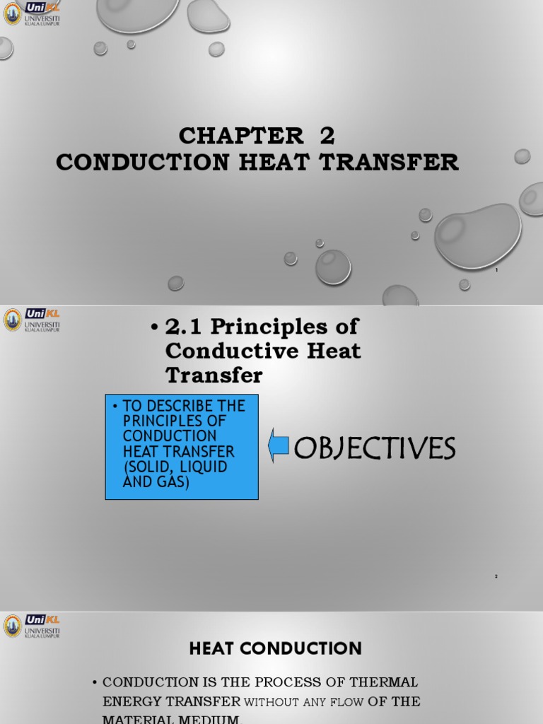 2.0 Conduction Heat Transfer | PDF | Thermal Conduction | Heat Transfer